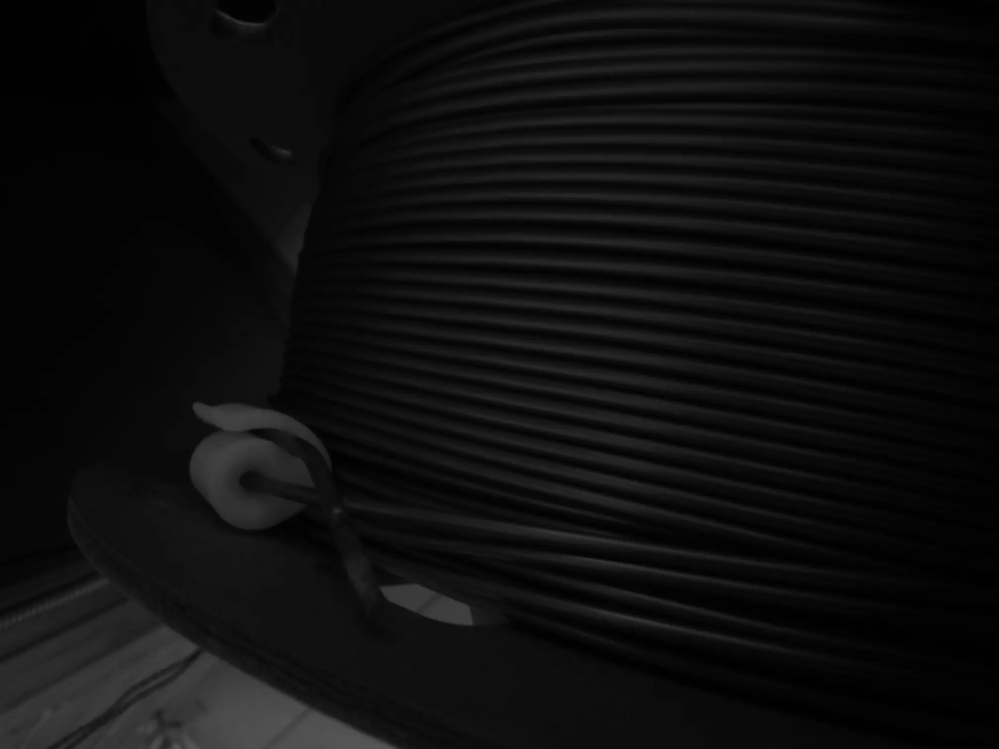 On Spool Filament Clip