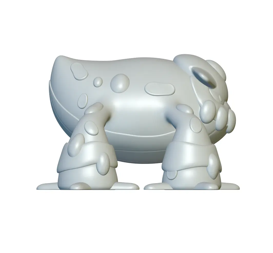 Pokemon Heatran #485 - Ready for 3D Printing!