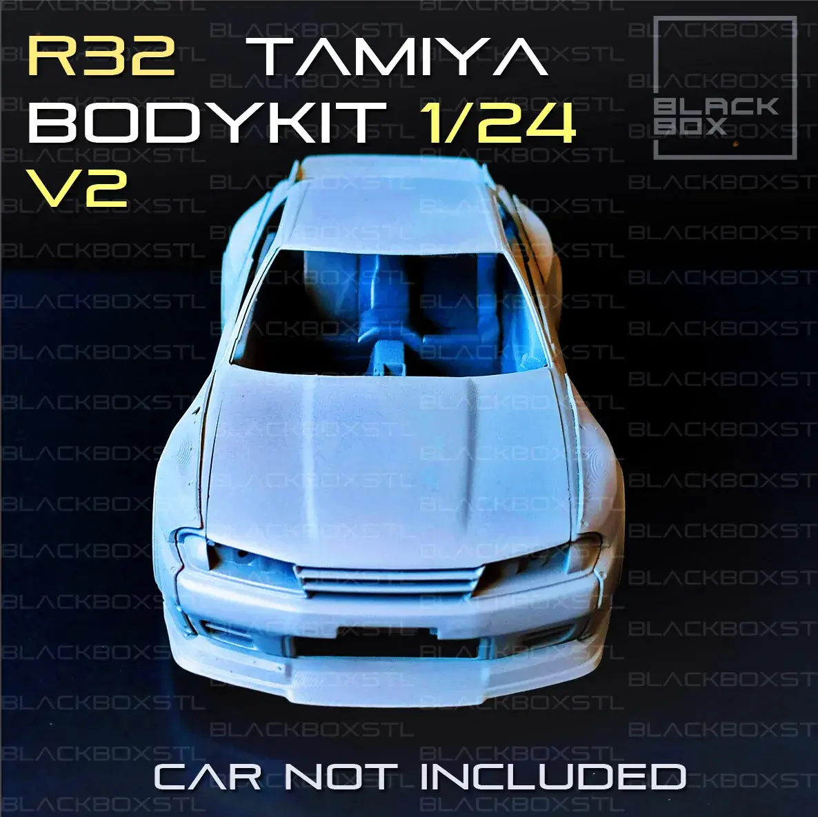 GTR R32 BODYKIT V2 For tamiya 1/24