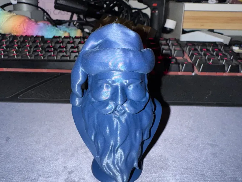buste de pere noel