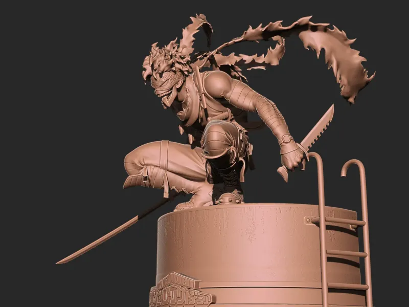 Modelo impreso en 3D de Stain Hero Killer