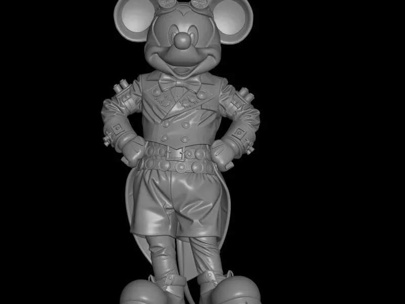 Pilot Mickey Stl Model