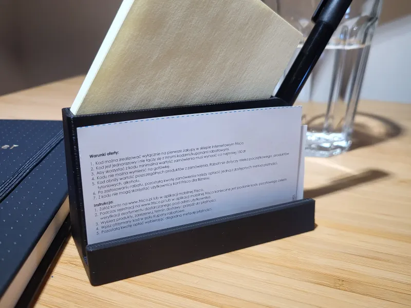 Organizador de escritório simples e minimalista