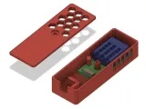 This is an enclosure for a DHT11 sensor module. The Sensor/P-8