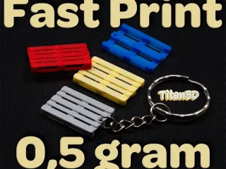 Pallet 1:50 Keychain