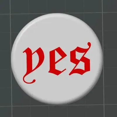 Yes / No Decision Coin