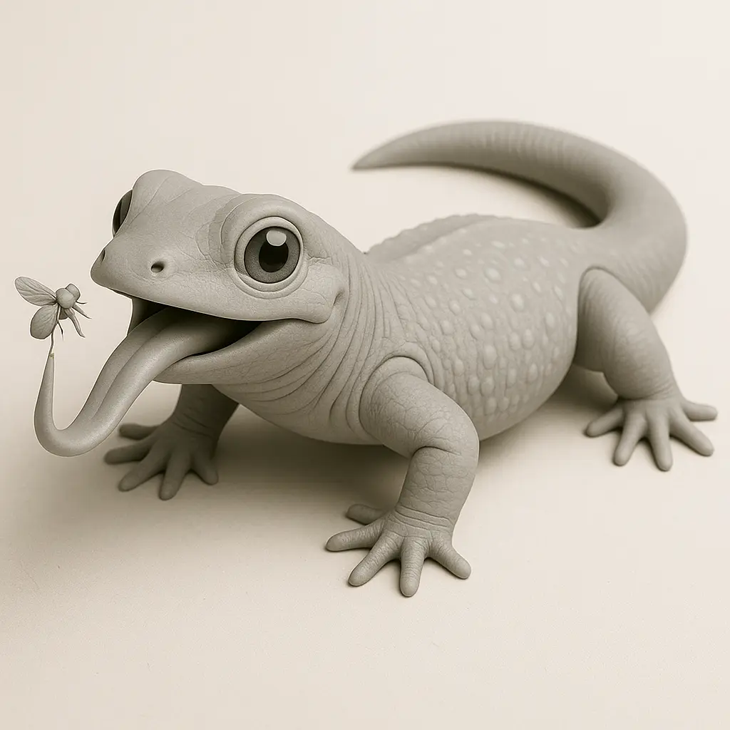 Other STL Download - lizard with flyby user8326146771