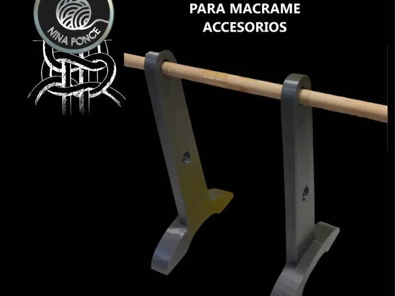 Soporte para Macrame para apoyar en la Mesa