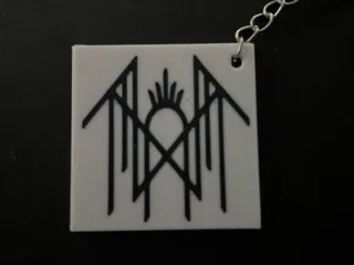 Sleep Token Logo Keychain