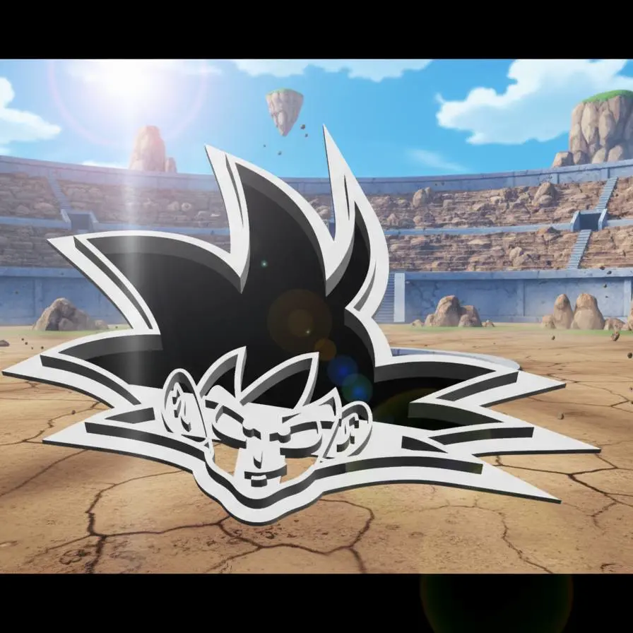 Goku cookie cutter - Dragon ball