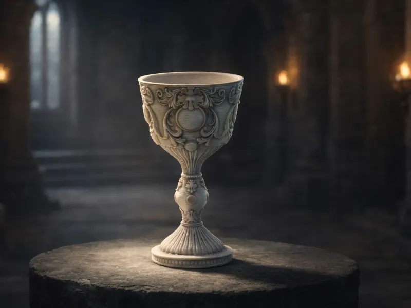 Sapphire  Ceremonial Goblet