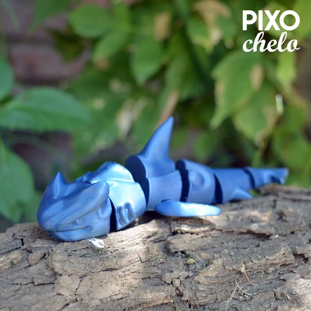 Flexi Pixo Shark (PRINT IN PLACE)