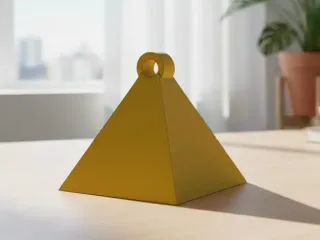 Piramid keychain