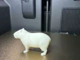 Realistic Capybara Statue-Minimalist Animal Décor-2