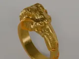 Mammoth ring 3D print model-4
