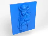 Native Indian relief 2-4