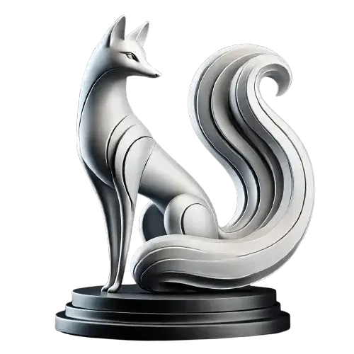 Sinuous Fox - A Minimalist Masterpiece to 3D Print