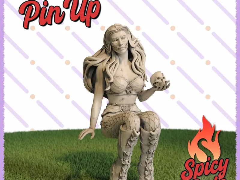 Herfst - (SFW) Zombie Pin-Up voor op de plank