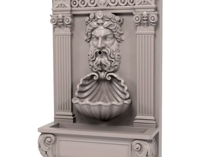 Fontaine murale de Neptune