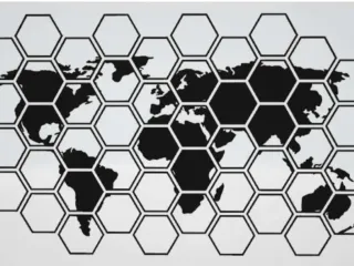 Hexagon Map of Earth