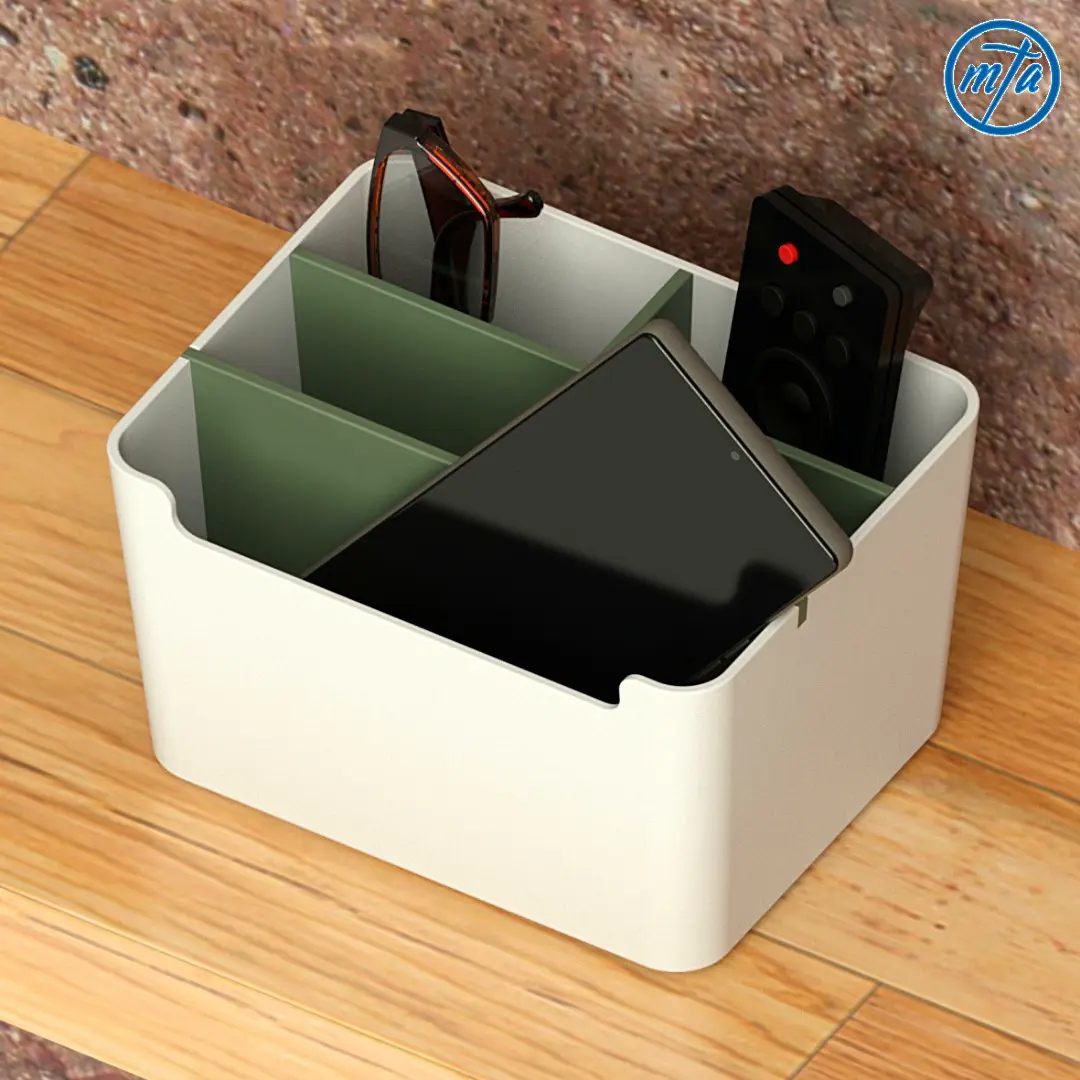 remote control and phone holder