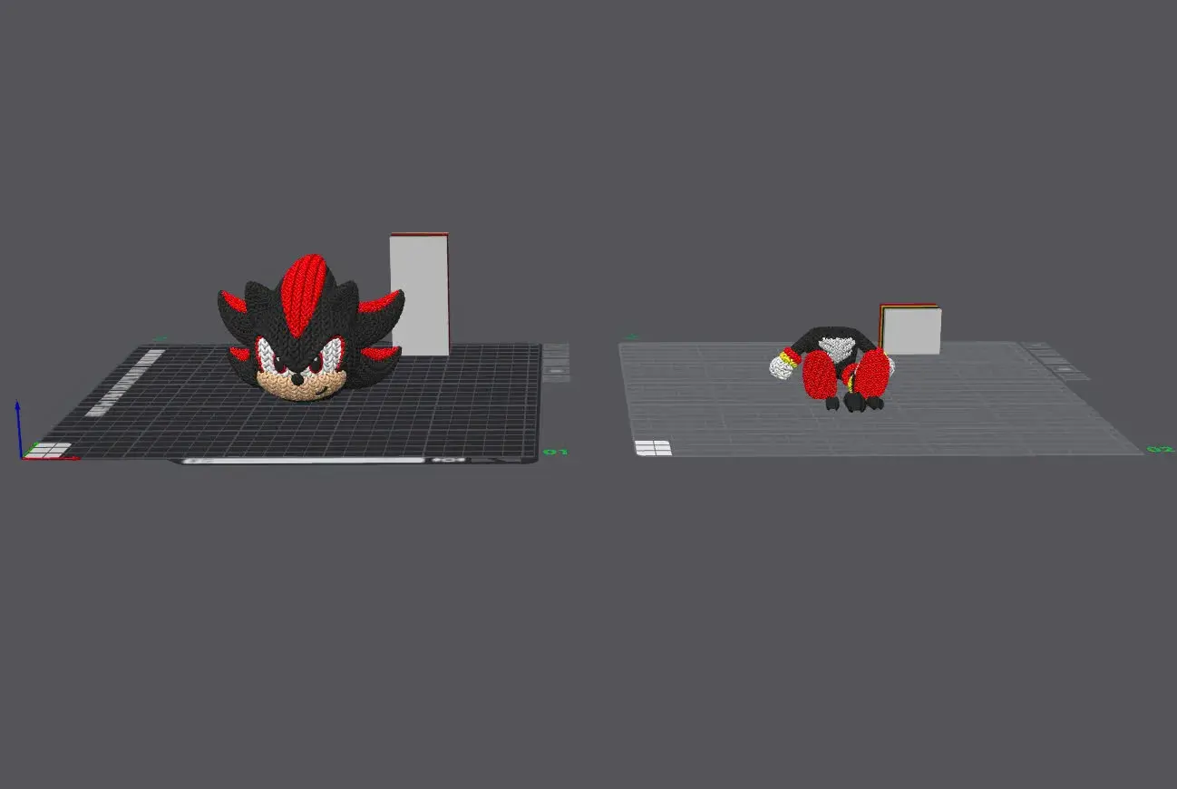 Shadow the Hedgehog Knitted - Crochet - Sonic