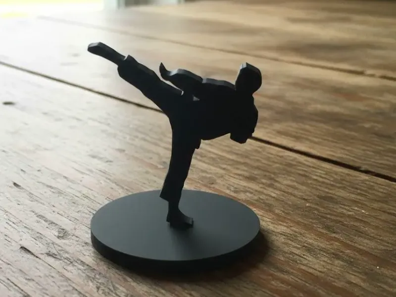 Estatua Karate