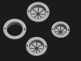 Flexible Cable Grommet with Soft Retention Fins – 3 Sizes-5
