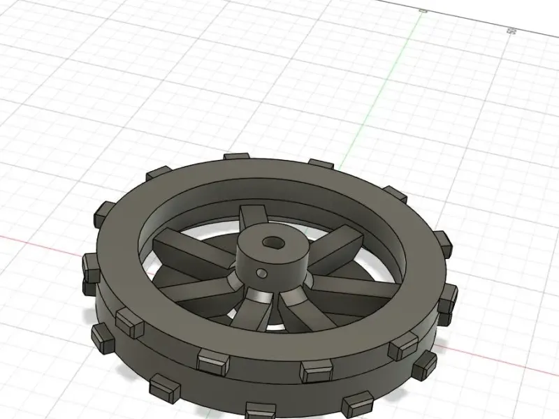 Rueda de jardin V2