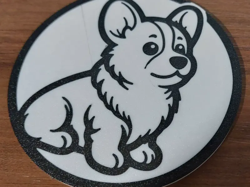 Little Corgi Coaster
