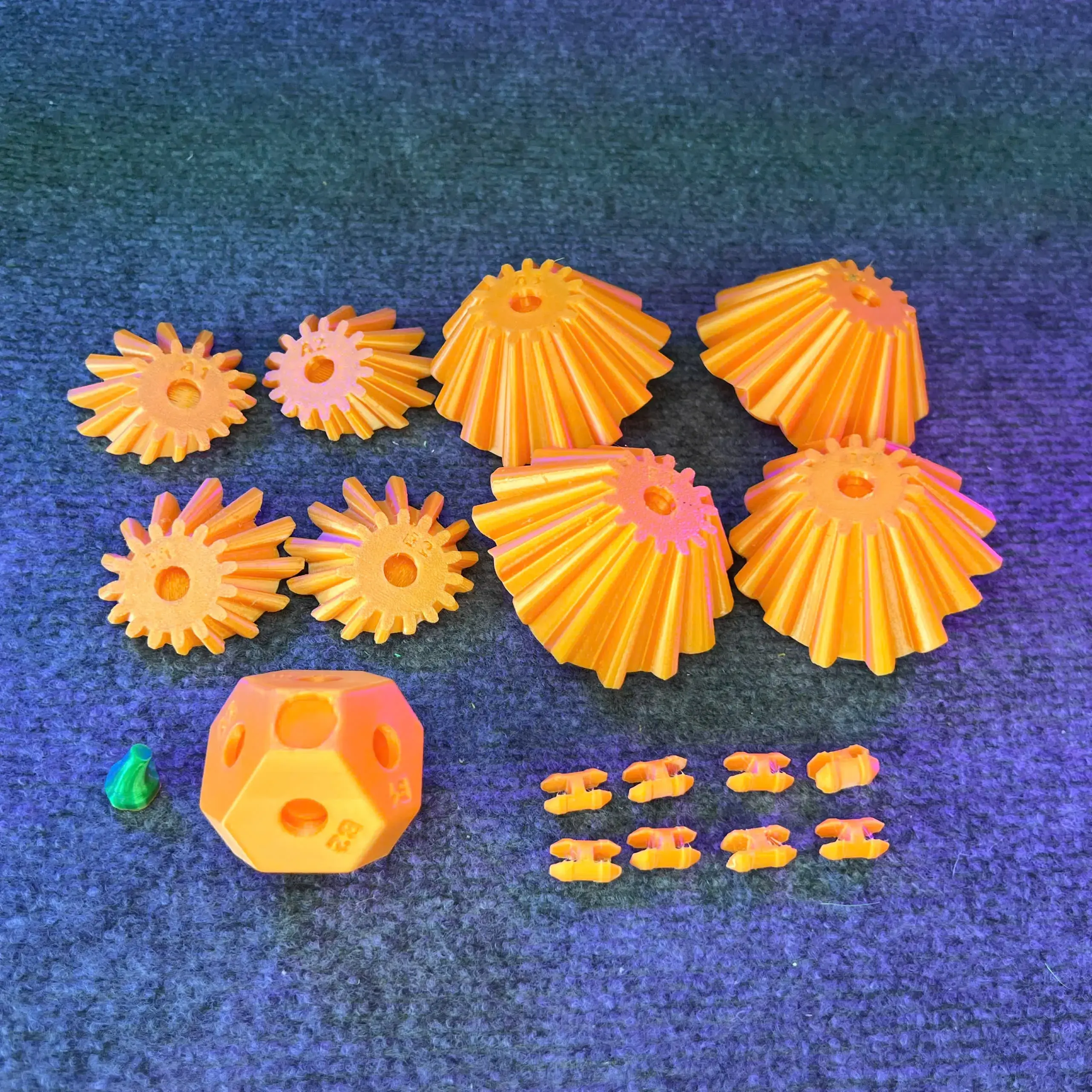 Pumpkin Gear Fidget Toy