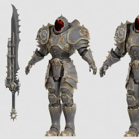 The Rebel Marshal Diablo 4 Armor Costume Cosplay