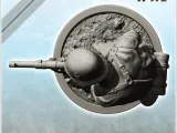German storm trooper running with MP38 (3) - WW2 Terrain fig-3