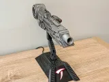 Predator Plasma Caster / Shoulder Cannon & Base-3