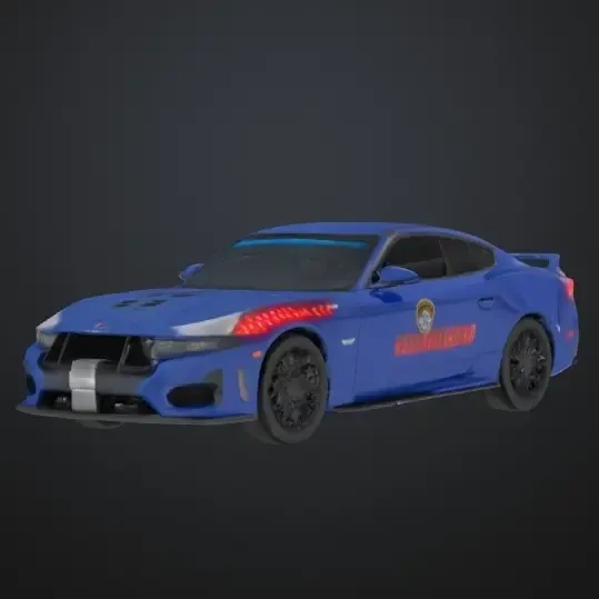 Georgia State Patrol Mustang 