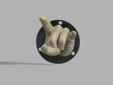 Rock Hand Wall Hanger-4