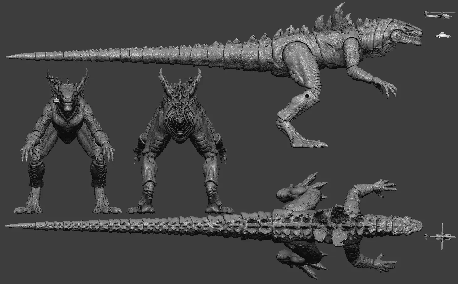 Zilla ‘98 Elastic figure