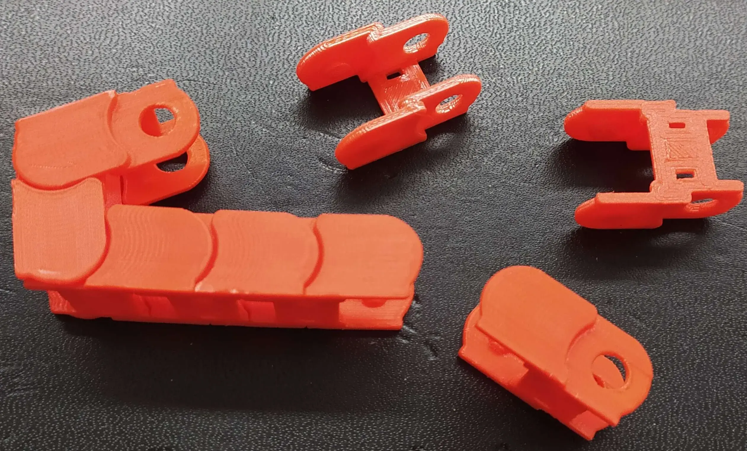 flexible chaining without external libraries free... 3D Printer Files | 3MF File | Cable chain minimalist, open, fast print ...