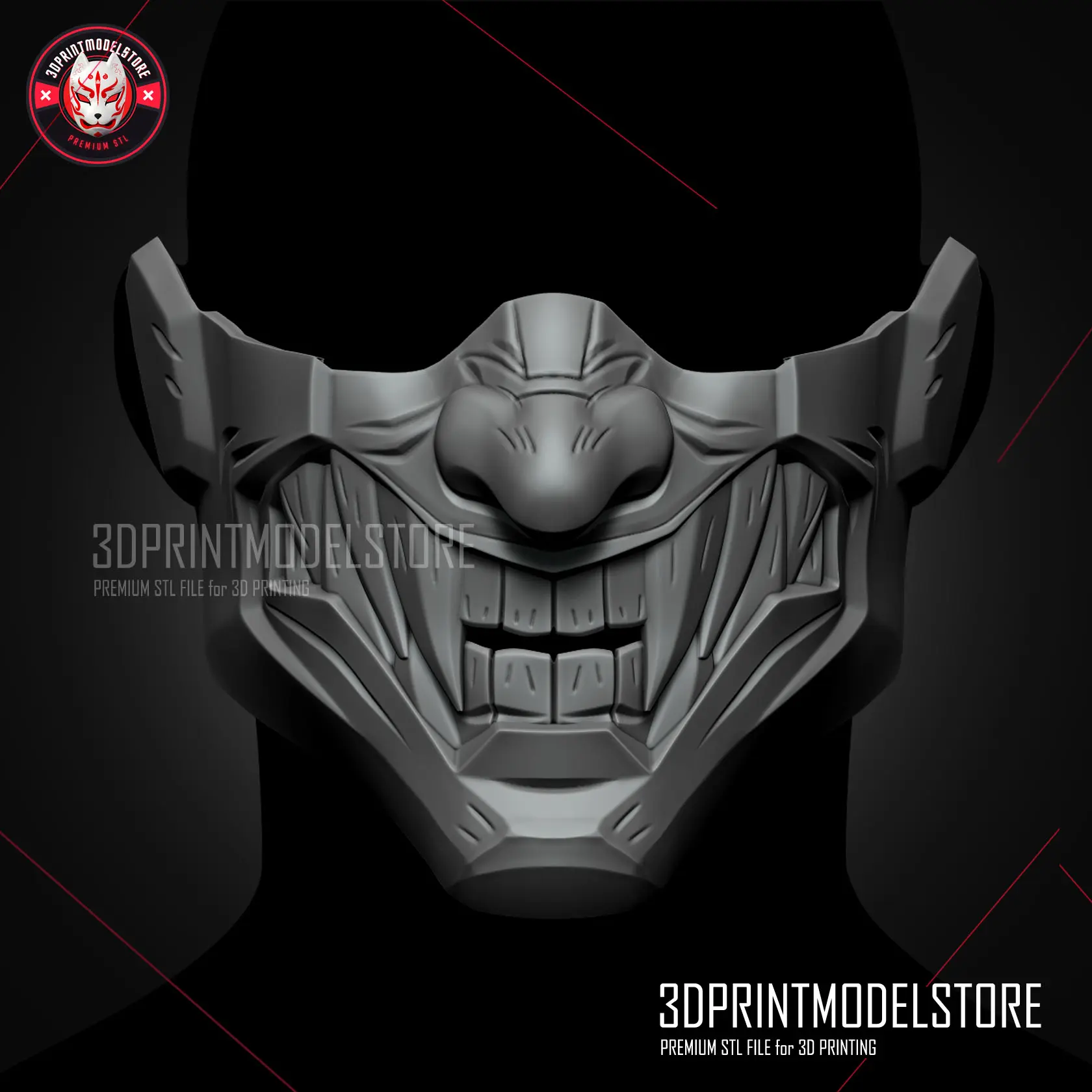 Ninja Kamui Mask - Higan Cosplay Oni Samurai