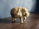 Low Poly Hippo-4