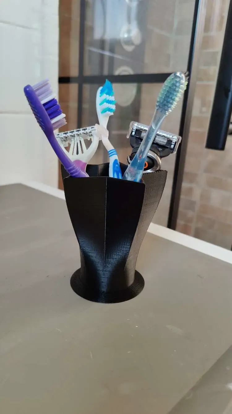 pote para escova de dentes