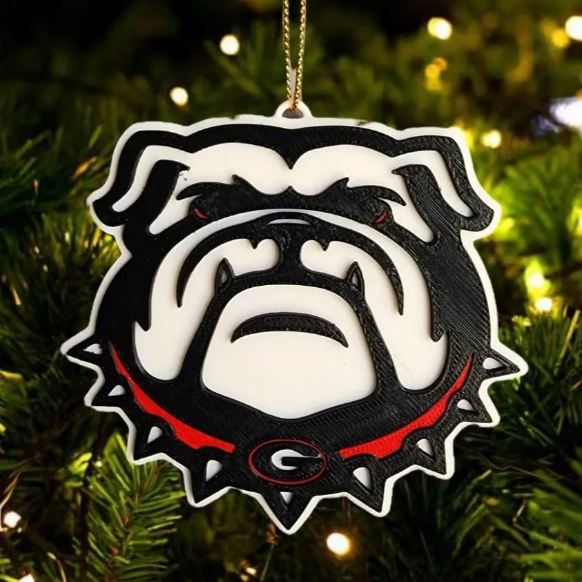 Georgia Bulldog Ornament