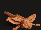 Flexi Fantasy Fox | Articulated Spirit Animal | Fidget Toy-4