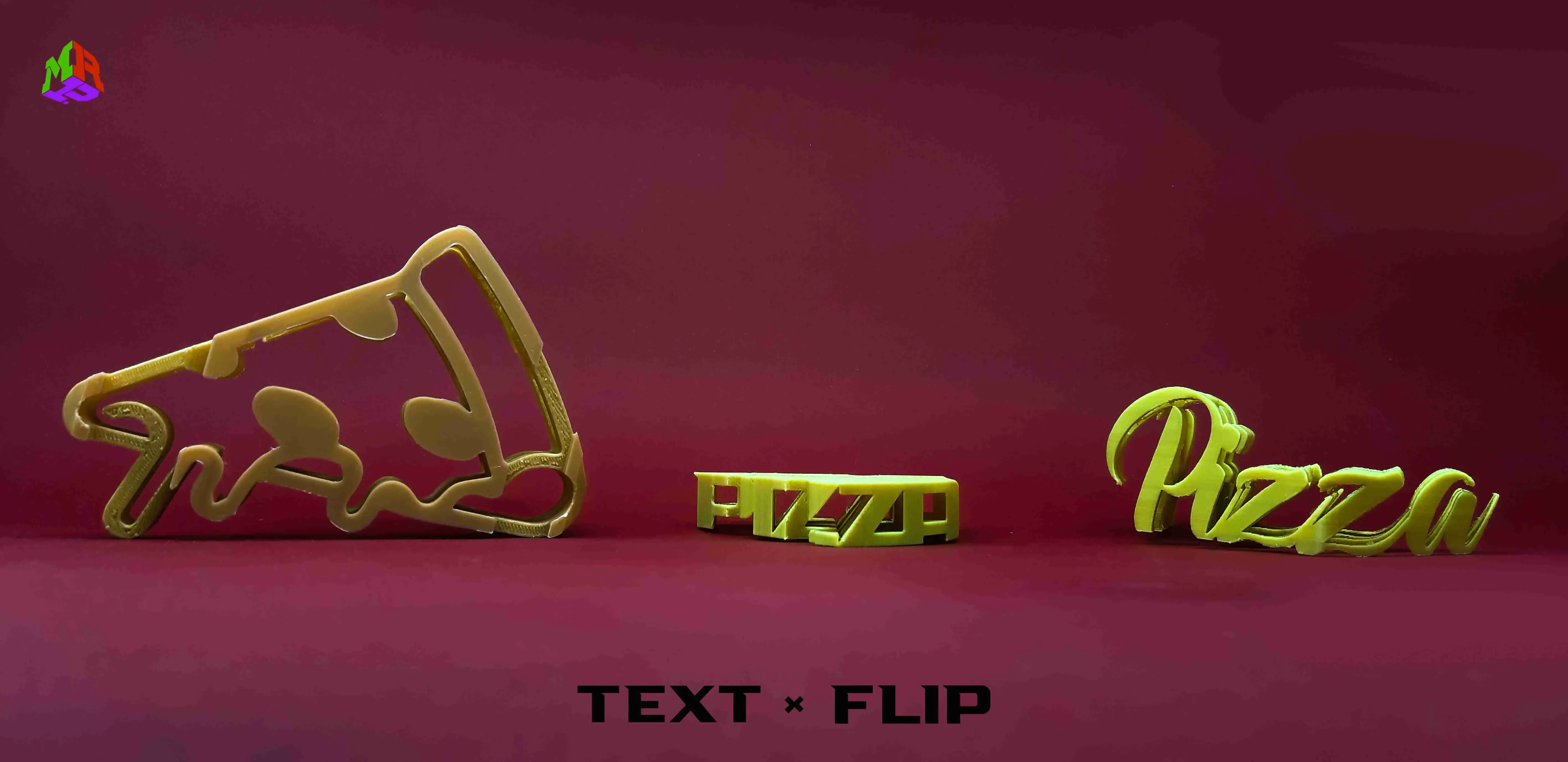 Text Flip - Pizza 3.0