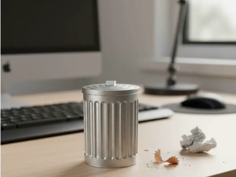 DESK TRASH CAN