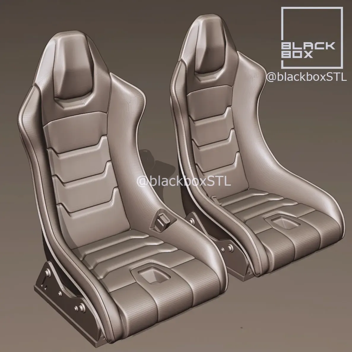 SPORT SEAT BB03 ZX FOR DIECAST AND MODELKITS 1/24