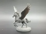Decorative Winged Pegasus Figurine Fantasy RPG-4