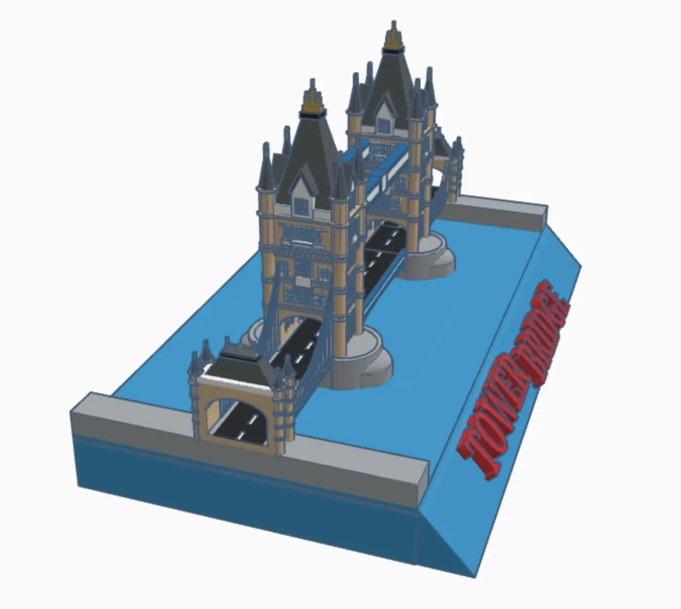 Tower bridge souvenir