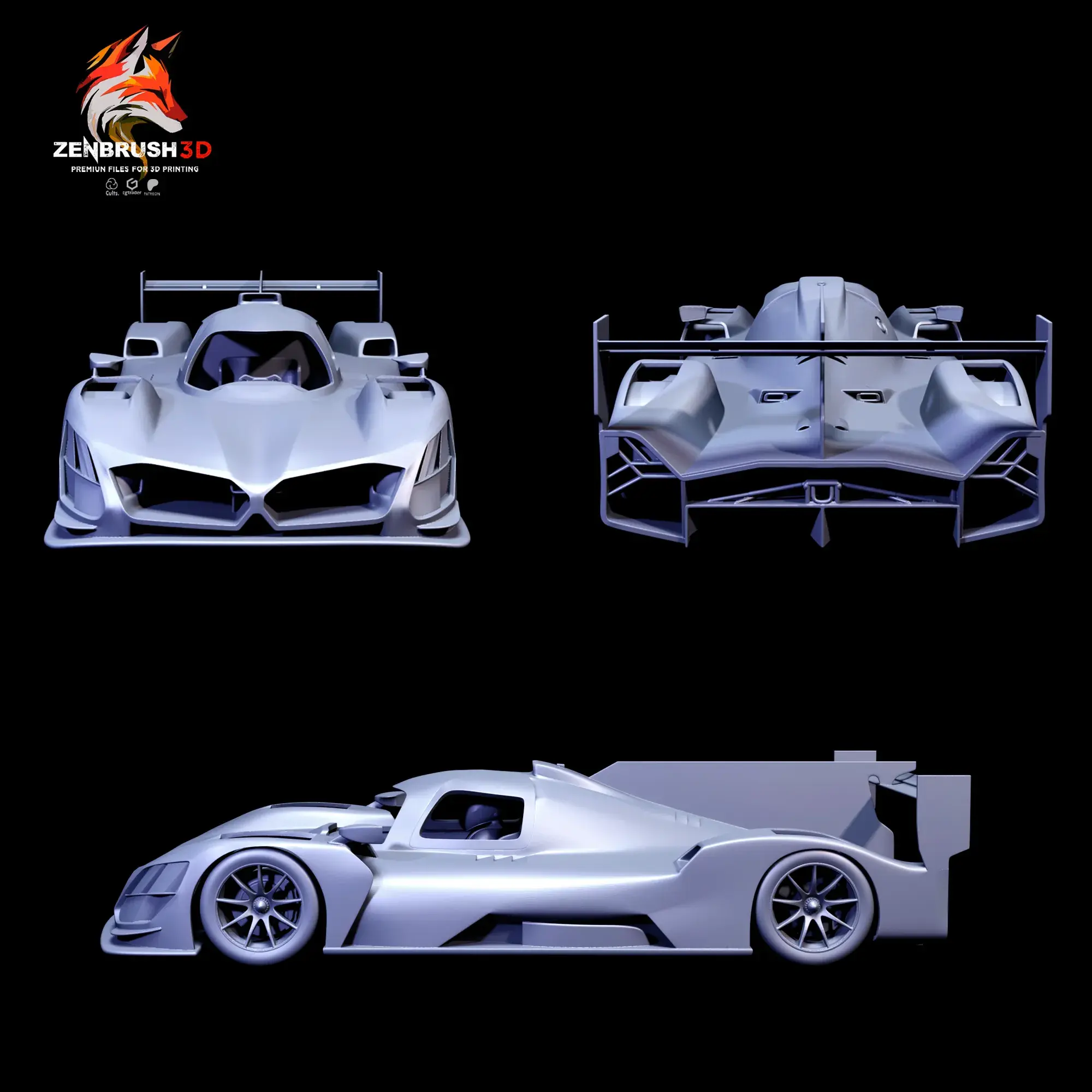 BMW M HYBRID - STL - 3D PRINTING
