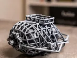 Futuristic Gear Housing-0
